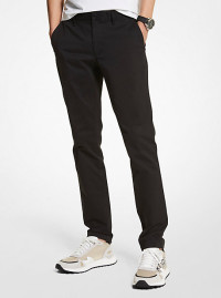 MK Pantalone chino slim-fit in misto cotone - Nero (Nero) - Michael Kors product