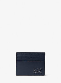 MK Porta carte di credito Hudson in pelle - Navy (Blu) - Michael Kors product
