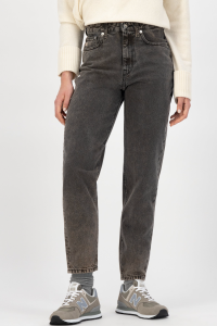 MUD Jeans dames vegan Mom Tapered Jeans Chocolate Bruin product