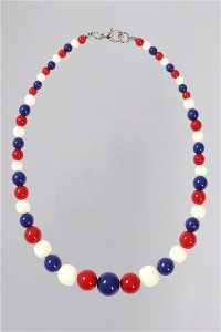 Collectif Accessories Kiria 40s Nautical Necklace - ONE Red/White/Blue product