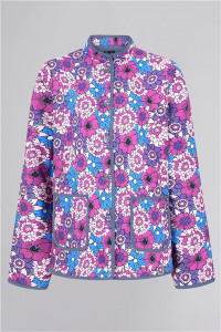 Bright And Beautiful Jamie Violet Flower Power Jacket - UK18 Purple product