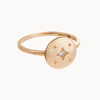 Personalized Mini Crystal Star Ring product