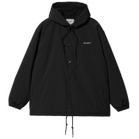 Carhartt Wip Hooded Coach Jacket, Black / White product