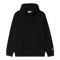 Carhartt Wip Hooded Chase Sweat, Black / Gold---- product