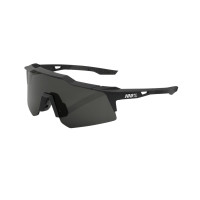 Glasses 100% Speedcraft XS Soft Tack Black - Smoke Lens product