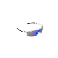 Spiuk Jifter Cycling Glasses White / Black Blue Mirror Lenses product