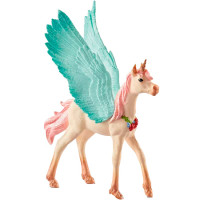 Schleich Bayala Decorated Unicorn Pegasus Foal - 70575 product