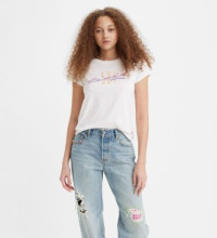 Levi's para mujer. Graphic Authentic Tshirt blanco Levi's product
