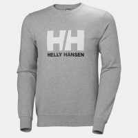 Helly Hansen Herre HH Logo Genser Med Rund Hals Grå 4xl product