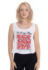 The Rolling Stones - Scattered Multi Tongue White - Débardeur product