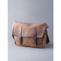 Hawksdale Leather Messenger Bag in Brown product