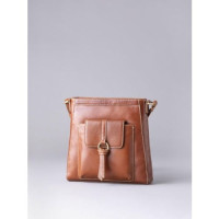 Birthwaite Large Leather Cross Body Bag in Cognac product