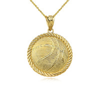 Basketball Necklace in 9ct Gold product