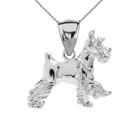 Dog Necklace in Sterling Silver product