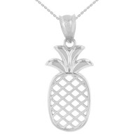 Pineapple Necklace in Sterling Silver product