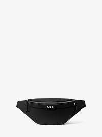 MK Varick Small Leather Belt Bag - Black - Michael Kors product