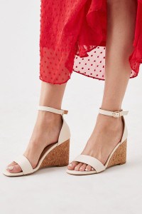 Women's Rocco Barely There Wedges - cream - 5 product