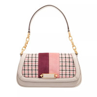 Kate Spade New York Totes - Gramercy Racing Stripe Plaid Twill Fabric in grijs product