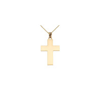 Elegant Cross Necklace in 9ct Gold product