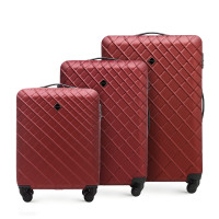 Zestaw walizek z ABS-u z deseniem product