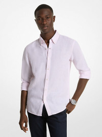 MK Linen Shirt - Oxford Pink - Michael Kors product