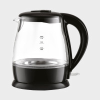 Low Wattage Light Up Glass Kettle - Black, Black product