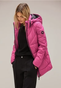 Street One Damen Steppmix Winterjacke in Pink|Rot, Gr: 40 product
