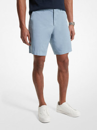 MK Stretch Cotton Shorts - Chambray - Michael Kors product