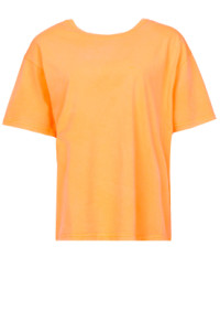 Boxy t-shirt Fizvalley  oranje product