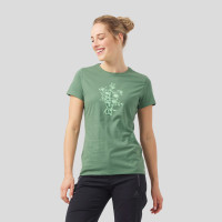 Odlo T-shirt à logo imprimé Kumano pour femme, XS, vert product