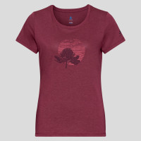 Odlo T-shirt à imprimé Halden pour femme, XS, fuchsia product