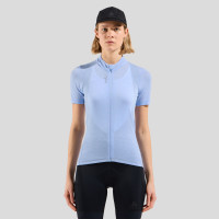Odlo Maillot de cyclisme Zeroweight Performance Wool 125 pour femme, XL, bleu product