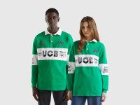 Benetton, Polo Rugby Verde, Verde, Donna product