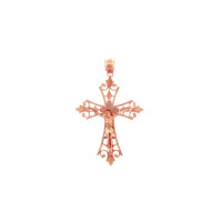 Agape Cross Necklace in 9ct Rose Gold product