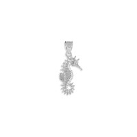 Seahorse Charm Necklace in Sterling Silver product