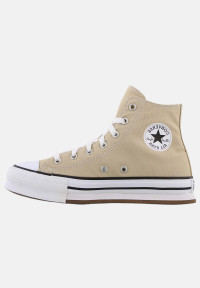 Sneakers donna beige e bianche Converse Chuck Taylor All Star Lift platform product