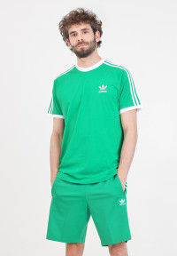 Shorts da uomo verdi e bianchi Adicolor firebird product