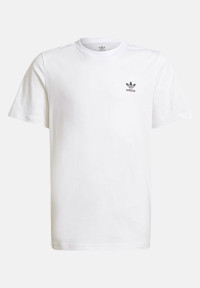 T-shirt bianca bambino bambina con stampa logo a contrasto product