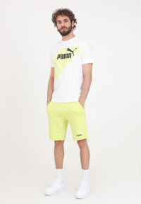 Shorts sportivi ESS+ Col verde lime da uomo product