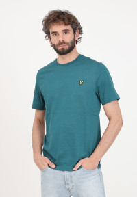 T-shirt da uomo verde patch logo golden eagle product