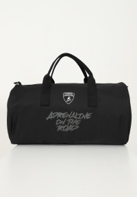 Sport bag Lamborghini nero uomo sportivo con logo scudo product