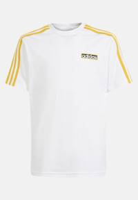 T-shirt bambino bambina gialla e bianca Adibreak product