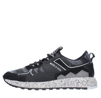 Sneakers in pelle e tessuto product