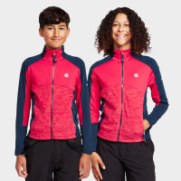 Kids' Exception Recycled Core Stretch Fleece - Pink product