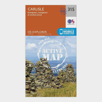 Explorer Active 315 Carlisle Map With Digital Version - Orange, Orange product