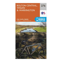 Explorer 276 Bolton, Wigan & Warrington Map With Digital Version - Clear, Clear product