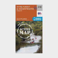 Explorer Active 218 Kidderminster & Wyre Forest Map With Digital Version - Orange, Orange product