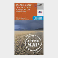 Explorer Active 455 South Harris Map With Digital Version - Orange, Orange product