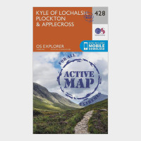 Explorer Active 428 Kyle Of Lochalsh, Plockton & Applecross Map With Digital Version - Orange, Orange product
