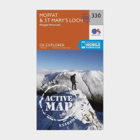 Explorer Active 330 Moffat & St Mary's Loch Map With Digital Version - Orange, Orange product